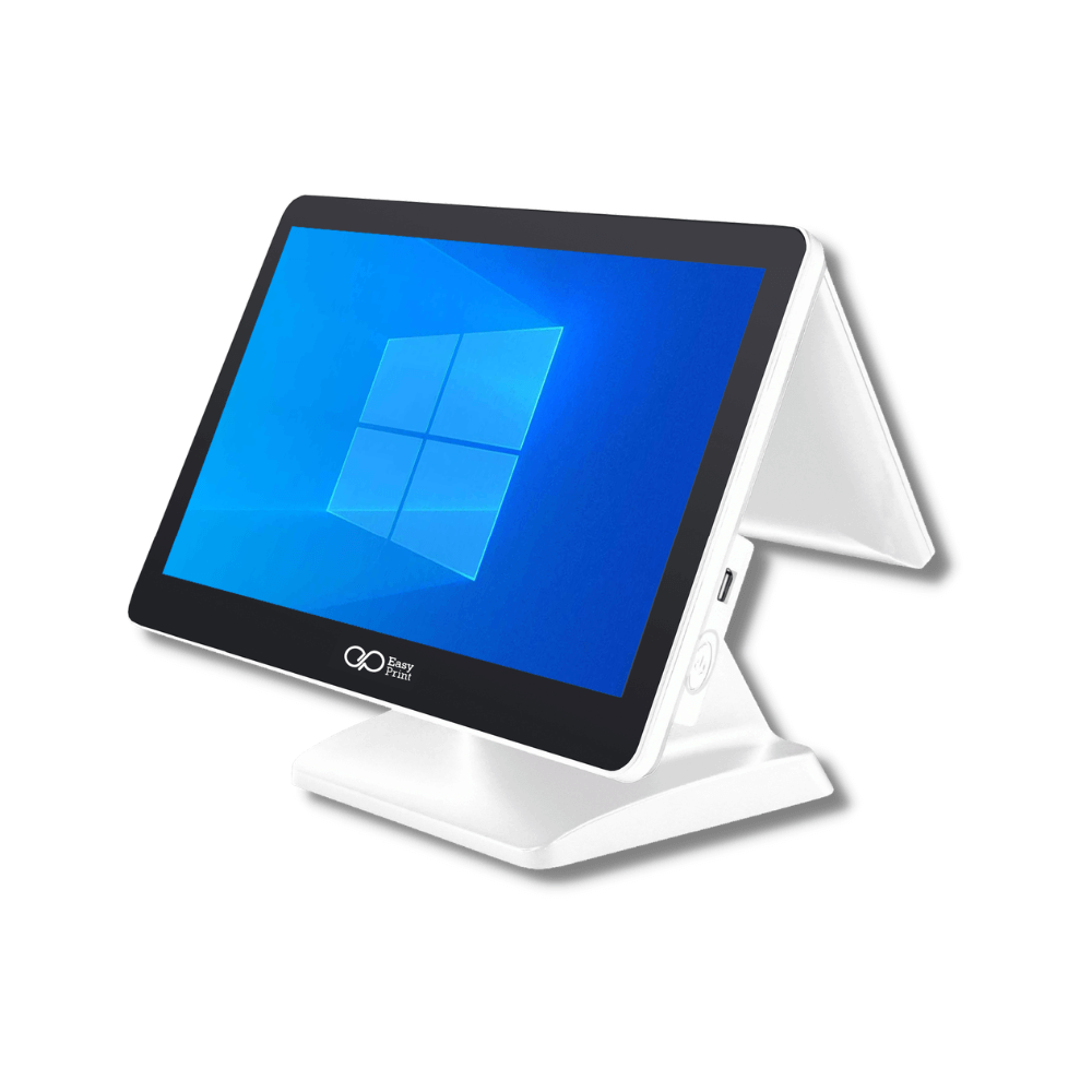 เครื่อง POS EASYPRINT ระบบ WINDOWS W1PLUS สีขาว (2 หน้าจอ)_1